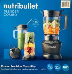 Nutribullet Blender Combo, 64oz capacity, 1200 watts