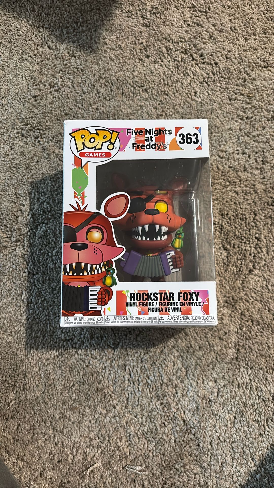 Rockstar Foxy Funko Pop