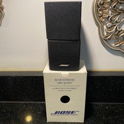 BOSE Lifestyle Acoustimass Swivel Doubleshot Single Cube Speaker Array Black