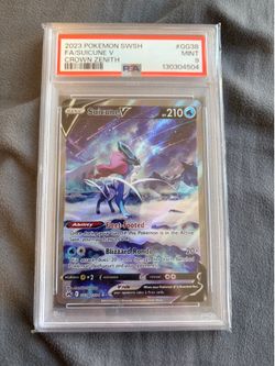 Suicune v alt art PSA 9