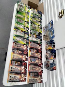 Star Wars Action Figure Collection 90's and Early 2000's