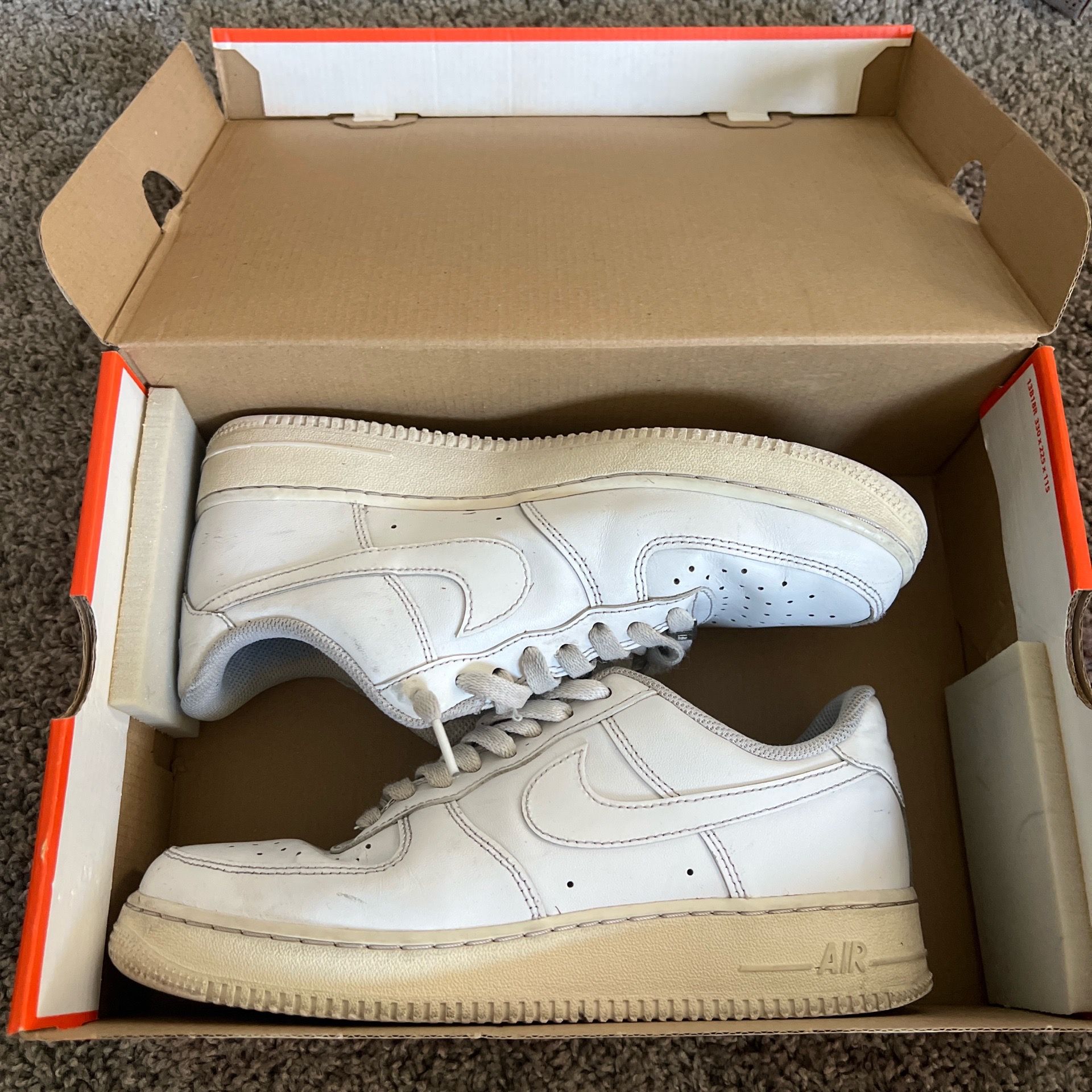 white air force’s good condition