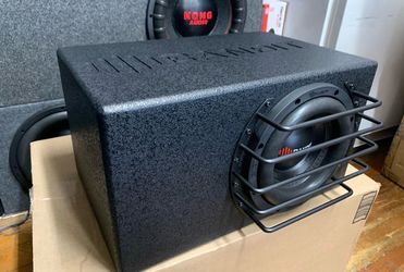 New 8” Subwoofer + New Ported Enclosure