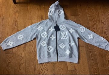 Mens Designer Hoodie Monogram Size Small