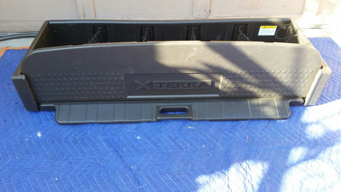 Nissan Xterra sliding cargo tray organizer OEM