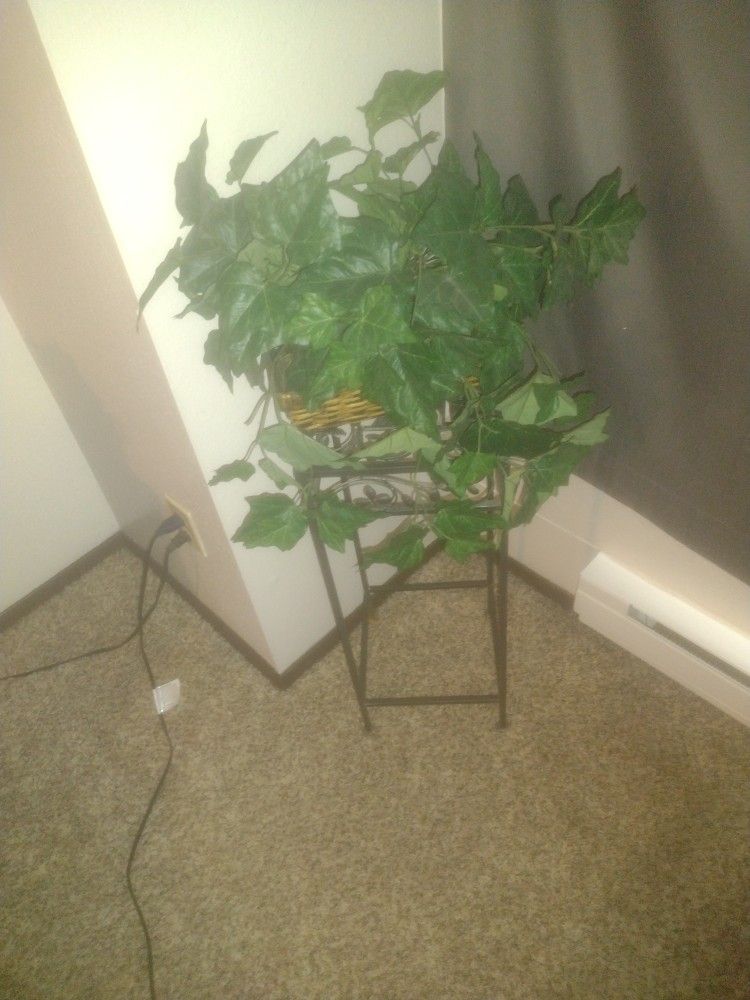 Fake Plant With Stand