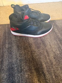 Jordan Mid-Top Sneakers Black Red White