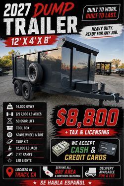 2027 Dump Trailer