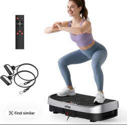 High-Power Vibration Plate Exercise Machine,440lbs Weight Capacity