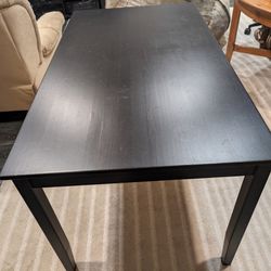 Black Lerhamn Dining Table / Desk