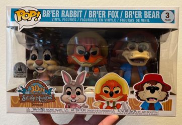 Br’er Rabbit , Fox & Bear Funko Pop