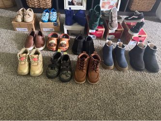 Name brand toddler sneakers sizes 4-8