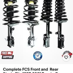 Complete Front And Rear Strut 