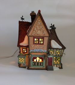 Department 56 Nettie Quinn Puppets & Marionettes Village Building 1996