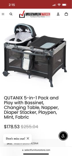 Portable baby playpen