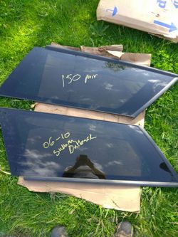 2006 to 2010 Subaru Outback quarter glasses factory tint