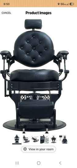 Hydraulic barber chair