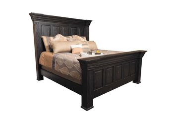 BLACK ISABELLA KING SIZE BED