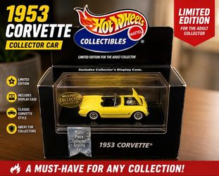 🔥 HOT WHEELS COLLECTIBLES – 1953 CORVETTE! 🔥