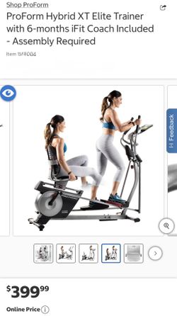 2 In 1 Bike And elliptical 
