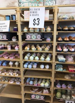 All bath bombs and soaps $3 better than lush
