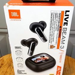 🔥JBL - Live Beam 3/ Autentic 
🔥$125 Firm On Price
🔥True Wireless Noise Cancelling