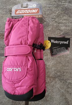 Gordini Child/Toddler/Youth Ski/Snow Mittens, New With Tags,  Pink Childs Size Large.