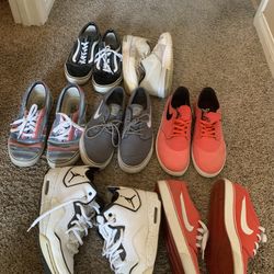 Vans, Nikes, Jordan’s 