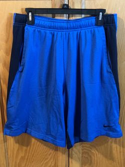 Men’s Nike Gym Shorts with Pockets, Size Large