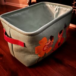 Kids toy storage bin