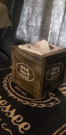 Jack daniels tissue box holder
