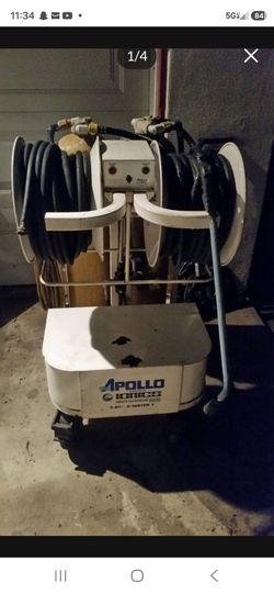 Pressure washer spot free system
