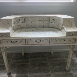 Oriental Desk With One Chair
