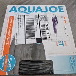 Aqua Joe Kink Free 50 Ft Hose. 