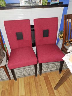 2 accent  chairs