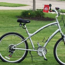 ELECTRA TOWNIE BIKE 21D - MENS STEP OVER BIKE - TUNED - SERVICED READY - ACCESSORIES INCLUDED 