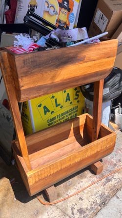 Wooden multi purpose shelf