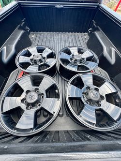 2nd gen tacoma stock rims 17” 6 lug