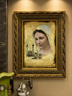 Virgin Mary Religious wall art 💐✨2.6 ft W x 1.8 ft H