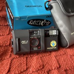 Olympus AF-1 point and shoot film camera