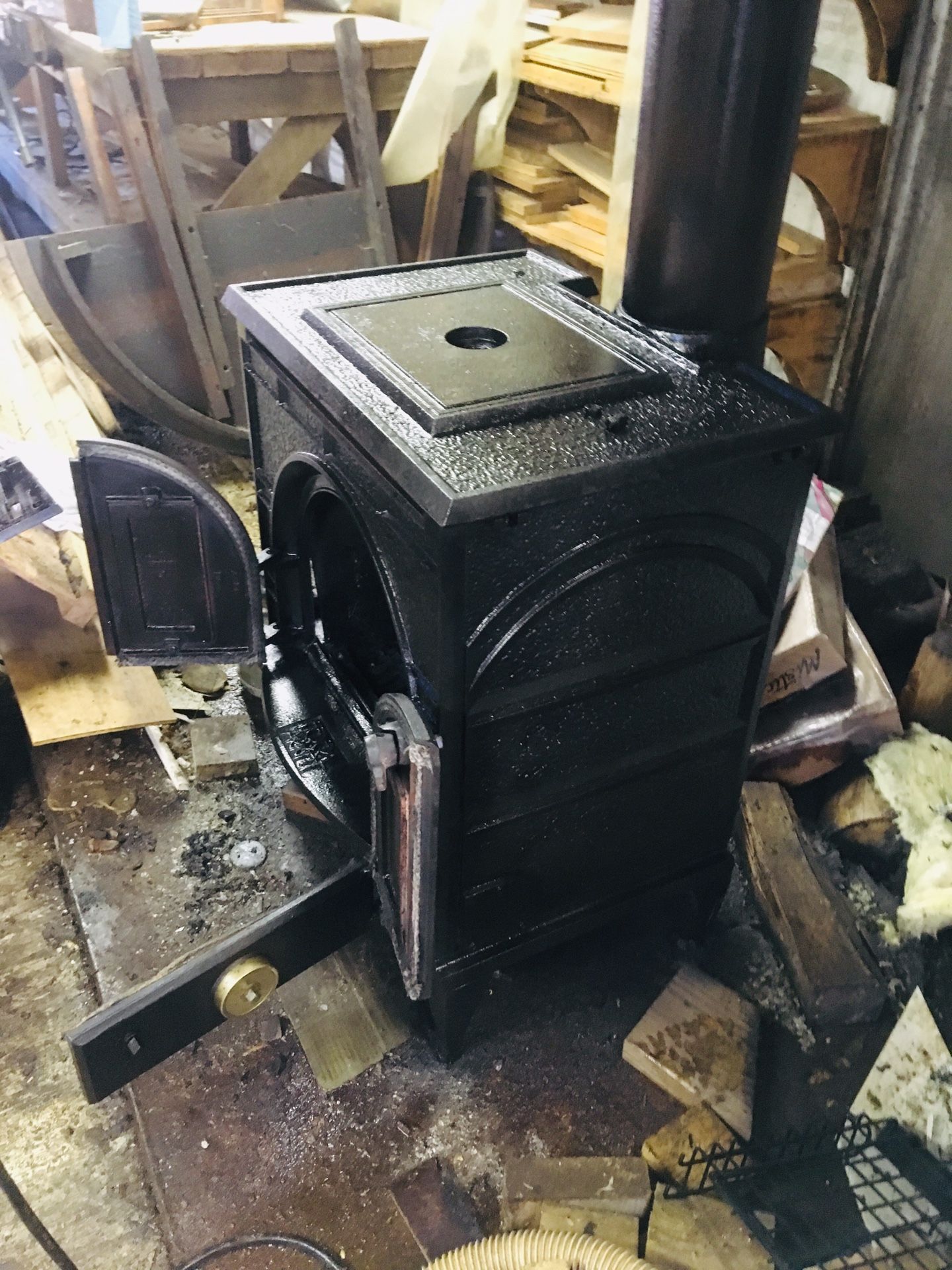 Consolidated Dutchwest FA 224 used Coal & Wood stove $150.00 first come