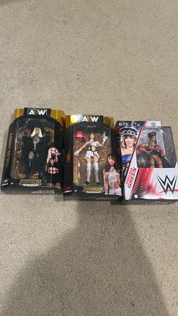 Wwe and aew women figures