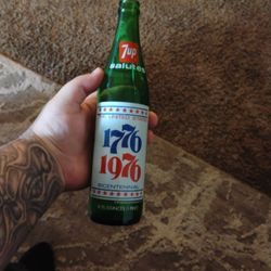 Old 7 Up Bottle