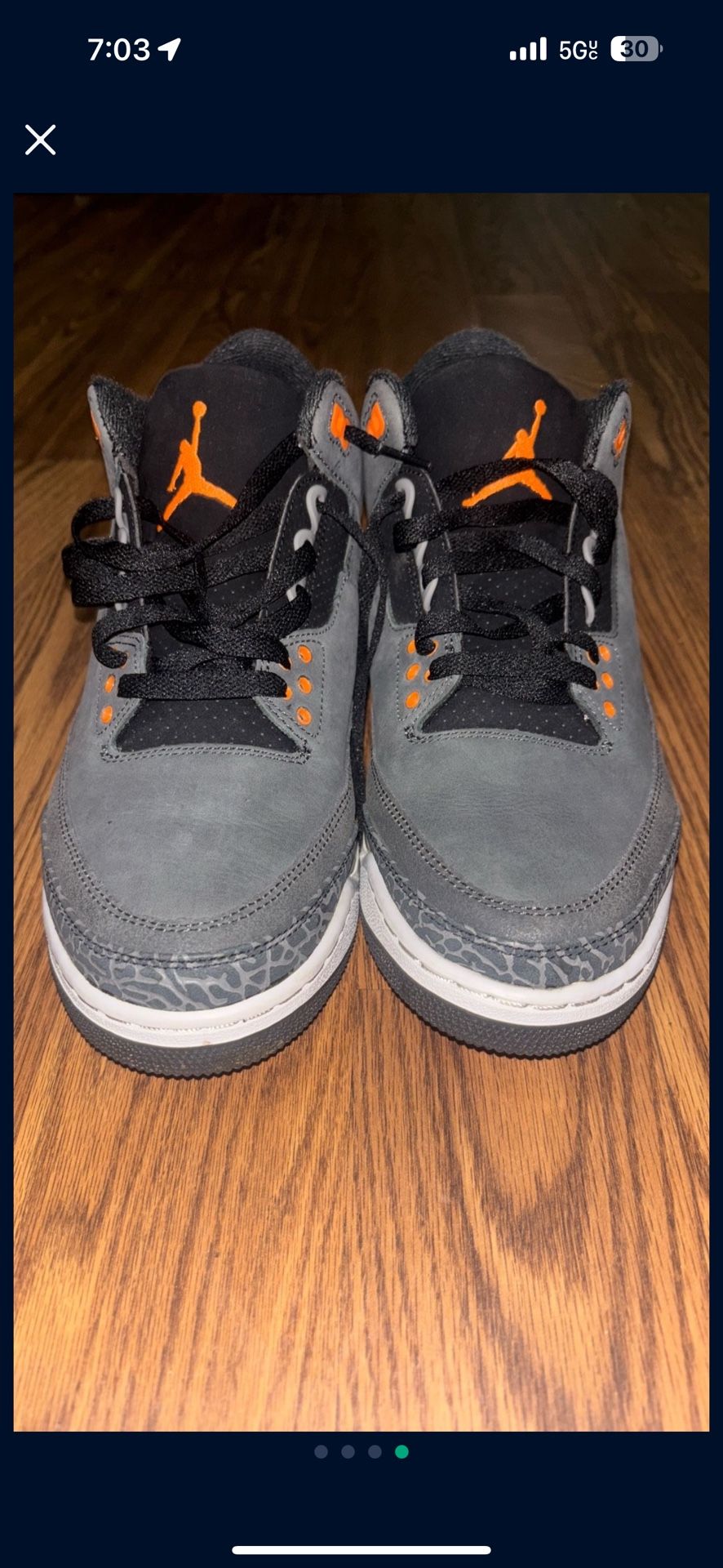 Jordan Retro 3 “Fear”