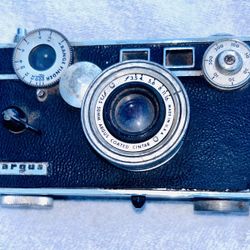 Argus C3 Brick 35mm Rangefinder Camera, Vintage 