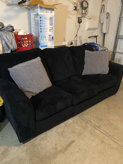 Black couch