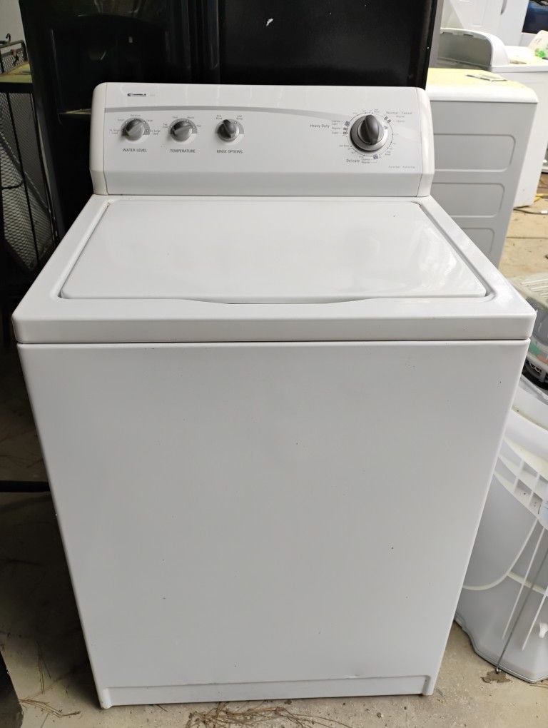 Kenmore Set King Size Washer An Dryer
