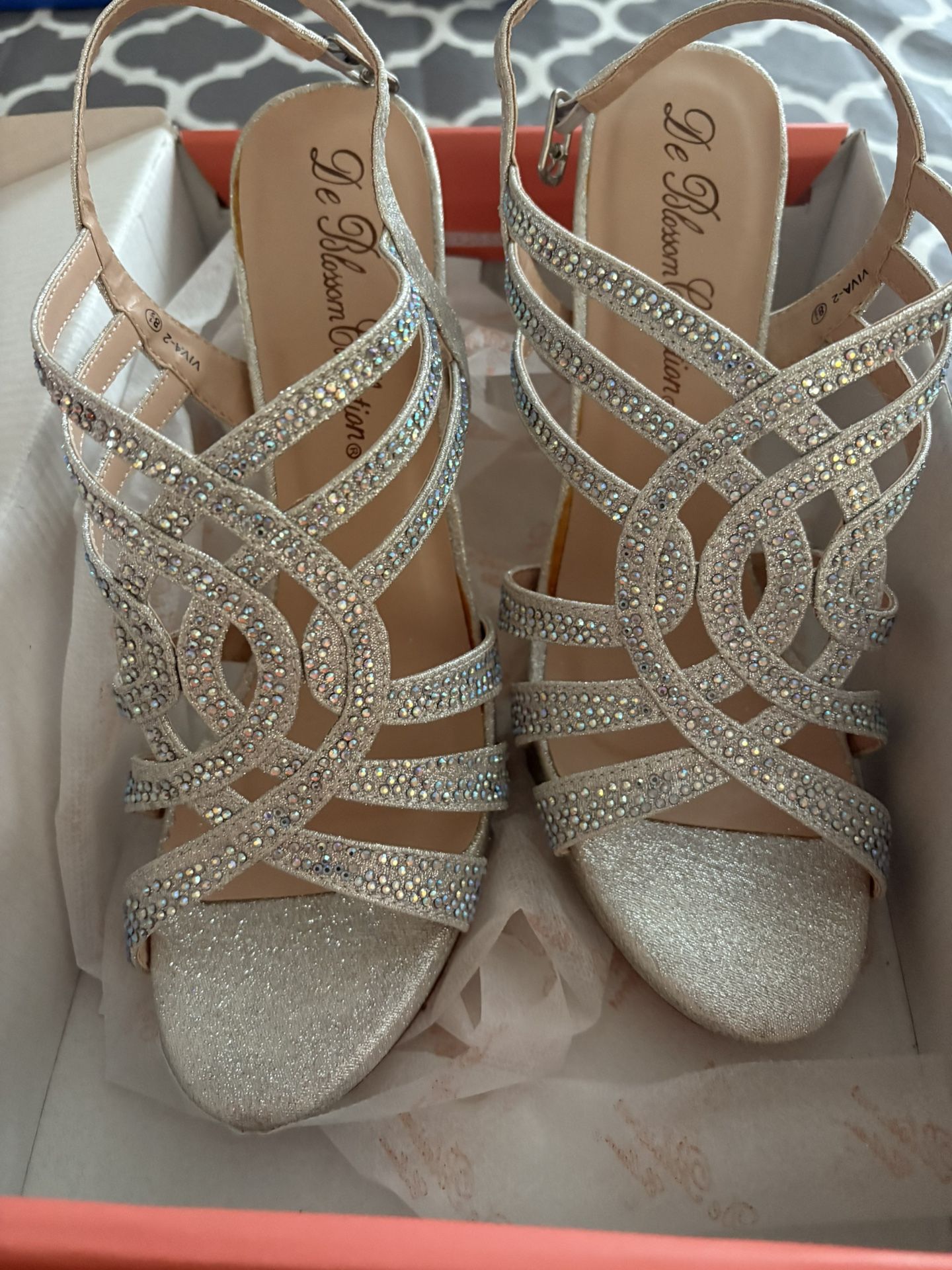 Platform Wedding Shoe From De Blossom Collection