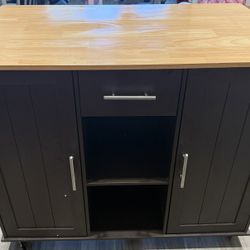 Island Cart Dark Brown