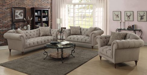 Beautiful Sofa- Matching Loveseat and Chair available. Brand New! Lowest Prices!